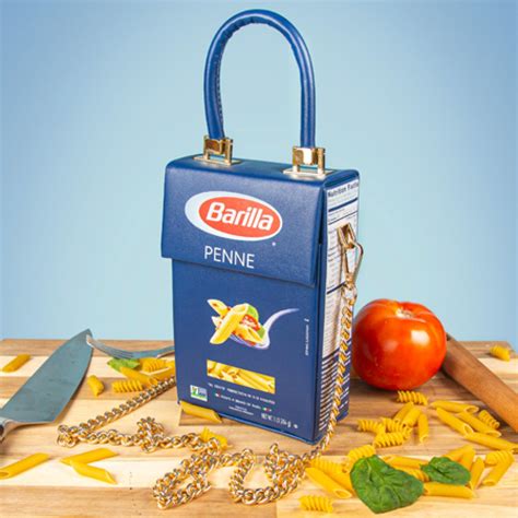 barilla penne purse|barilla pasta box crossbody.